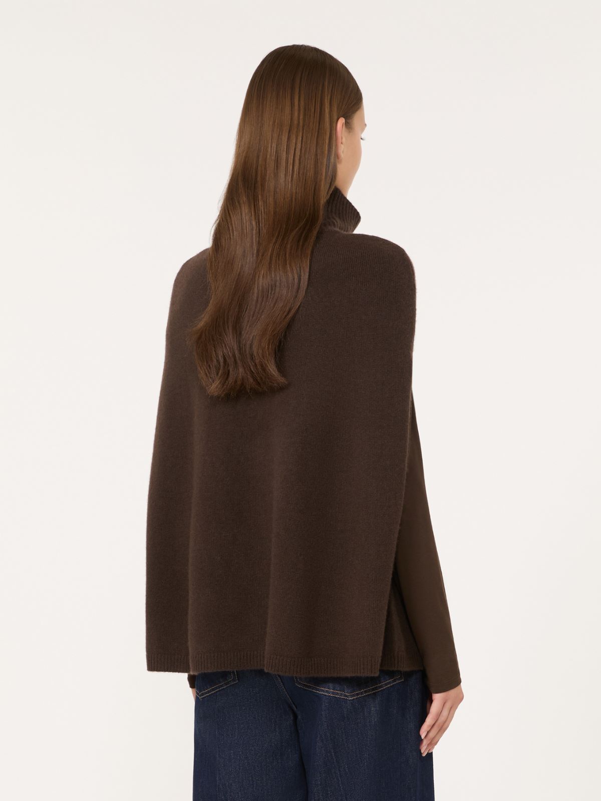 Cappa in cachemire - MARRONE - Max Mara - 3