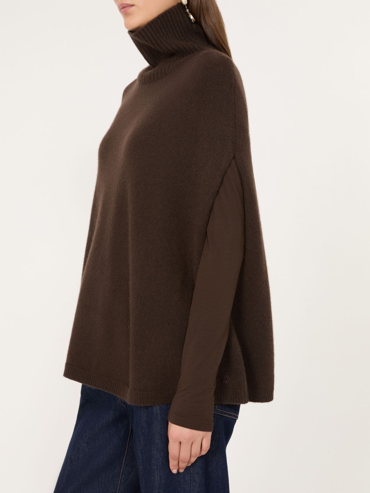 Cappa in cachemire - MARRONE - Max Mara - 4