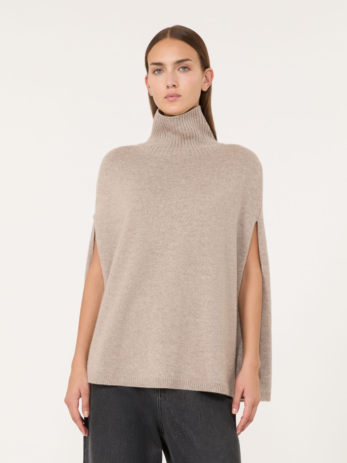 Cashmere cape - HONEY - Max Mara - 2