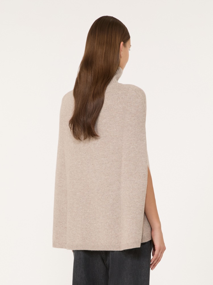 Cashmere cape - HONEY - Max Mara - 3