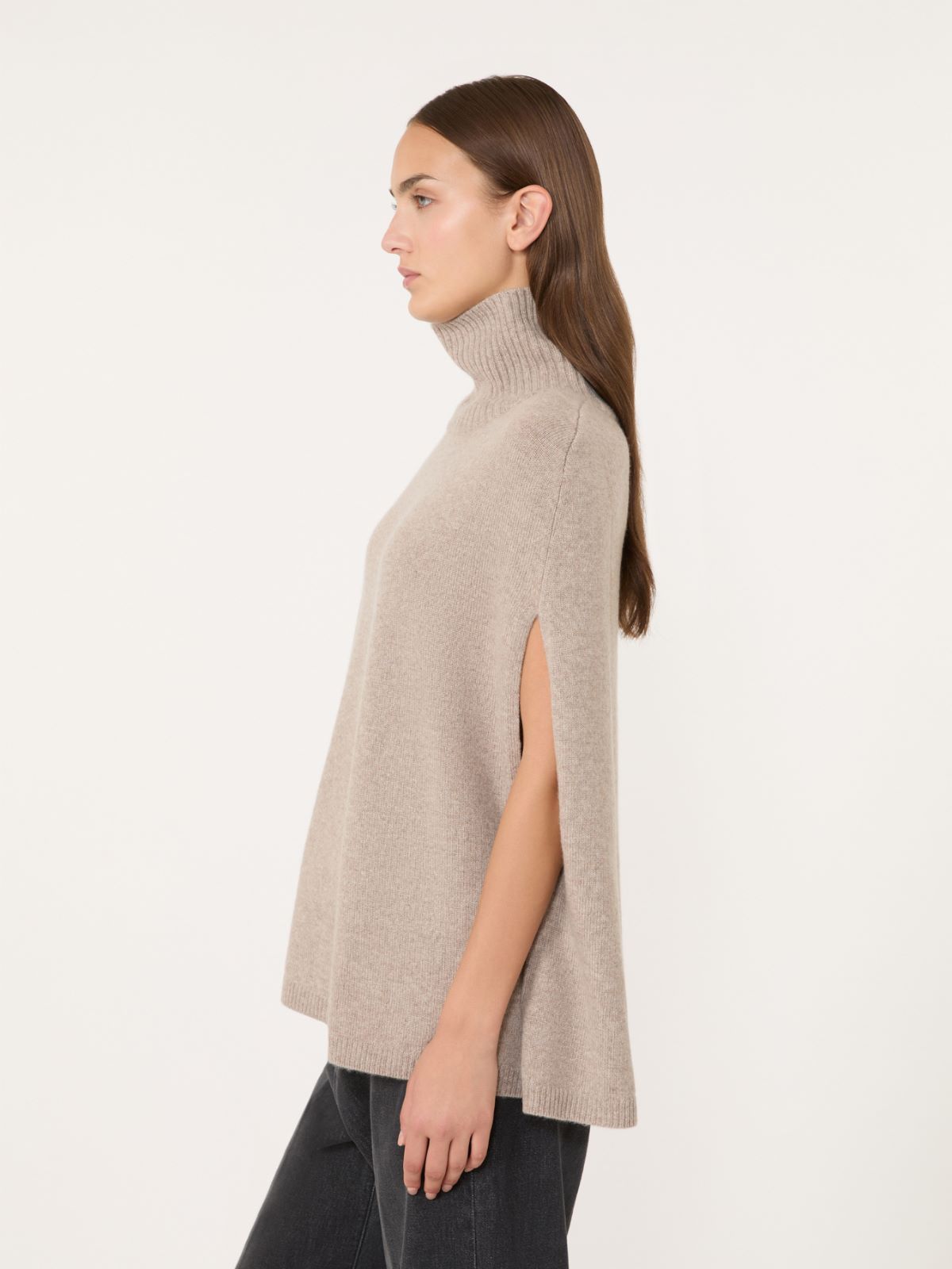 Cashmere cape - HONEY - Max Mara - 4