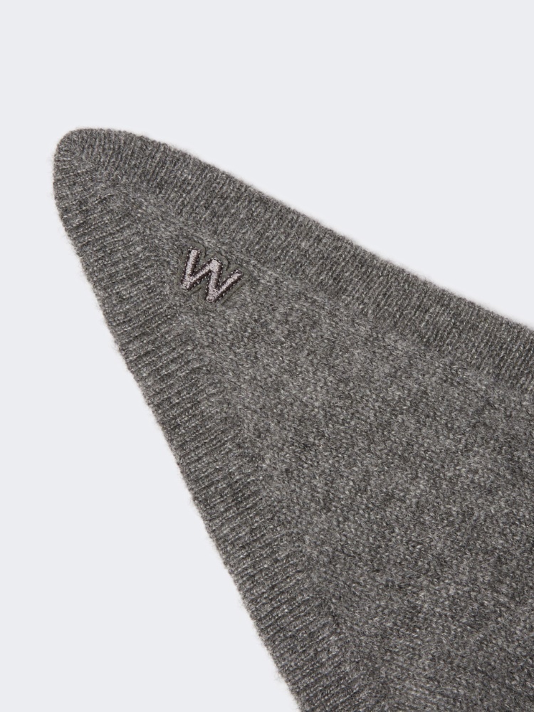 Triangle cashmere scarf - LIGHT GREY - Max Mara - 2