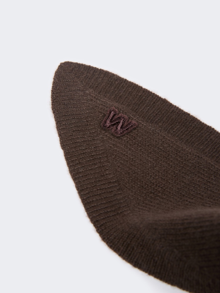 Triangle cashmere scarf - BROWN - Max Mara - 2