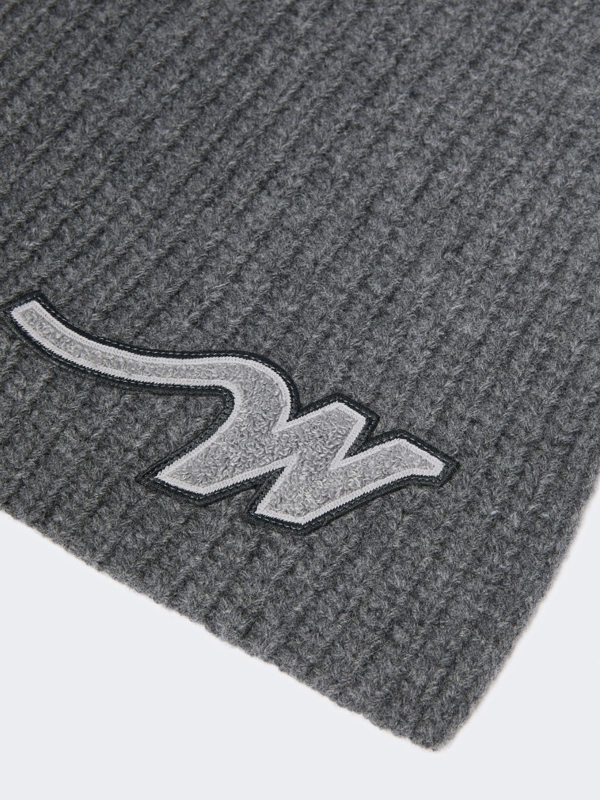 Wool yarn scarf - DARK GREY - Max Mara - 2