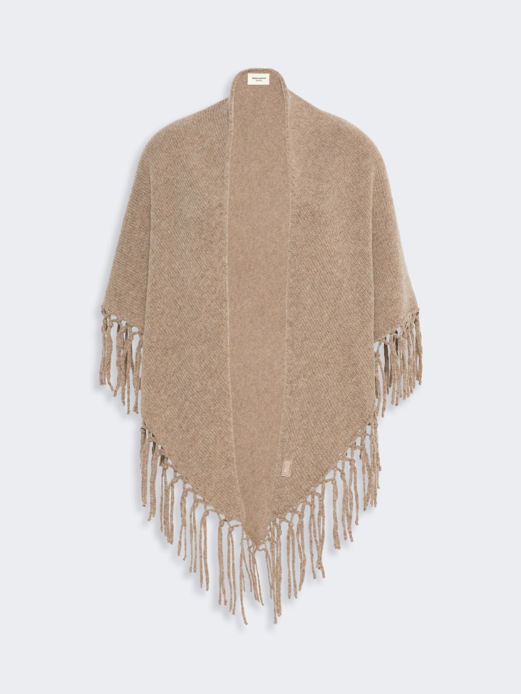 Fringed wool shawl - TURTLEDOVE - Max Mara - 5