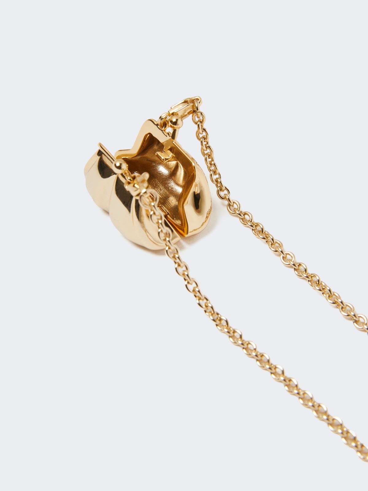 Small Pasticcino Bag pendant necklace - GOLD - 3