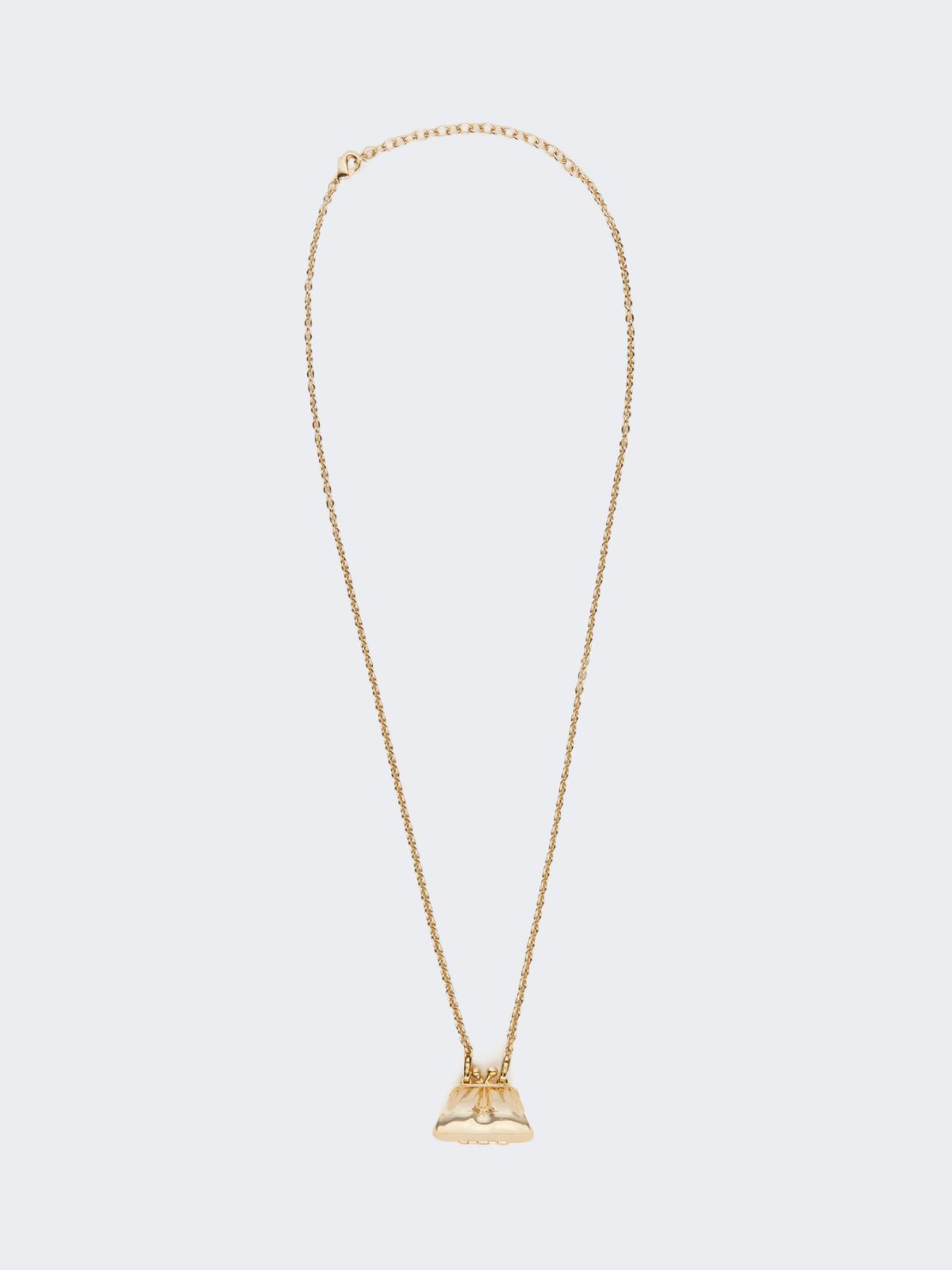 Small Pasticcino Bag pendant necklace - GOLD