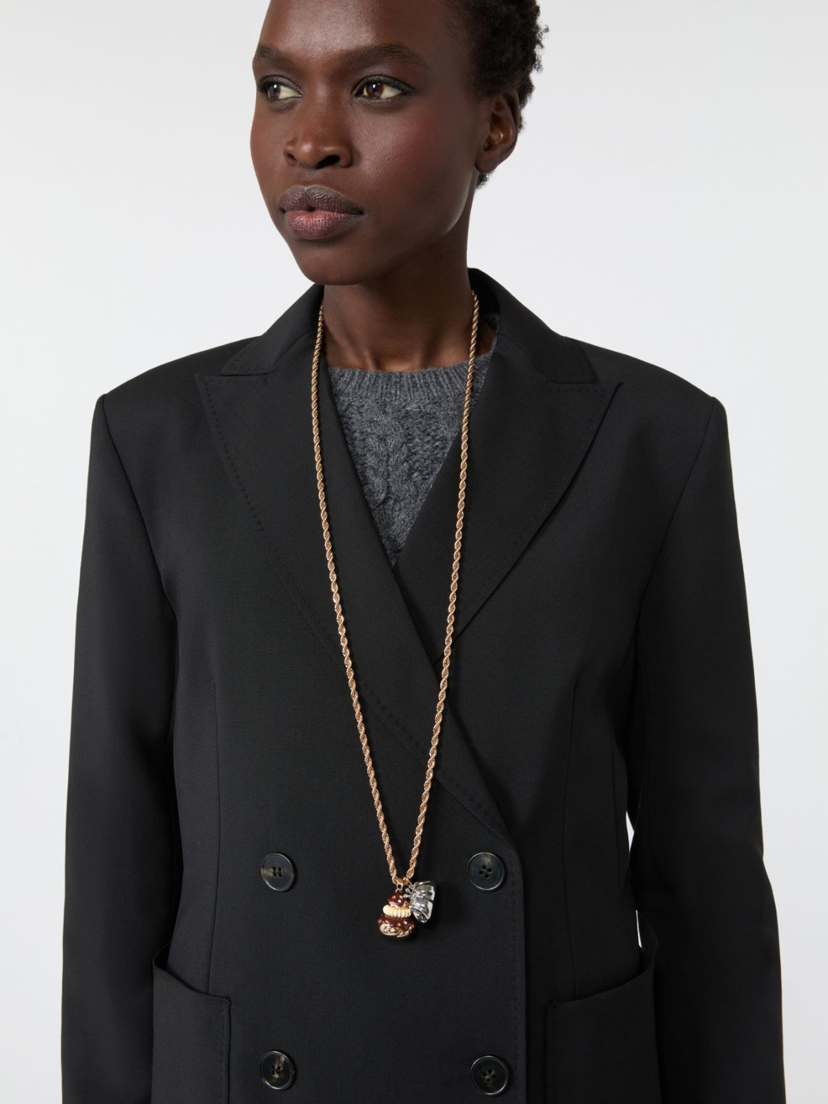 Long necklace with pendants + GOLD - Max Mara