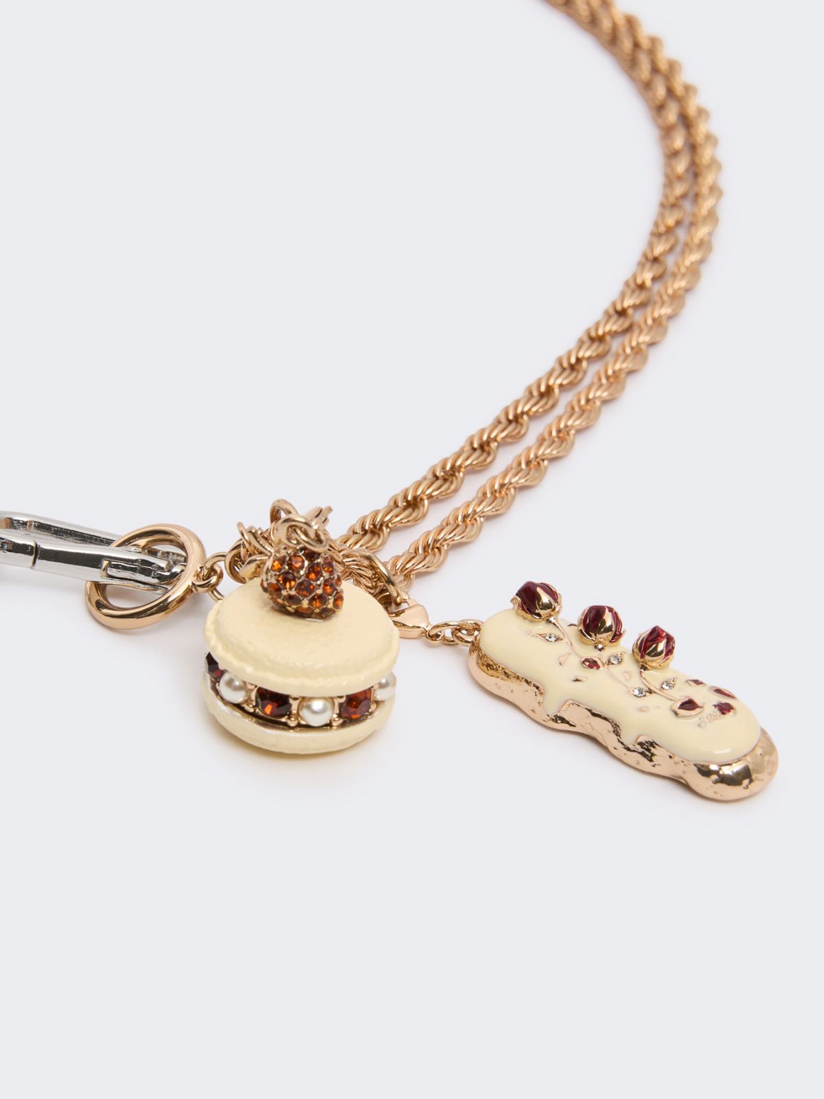Collier ras-de-cou avec pendentifs - OR - Max Mara - 2