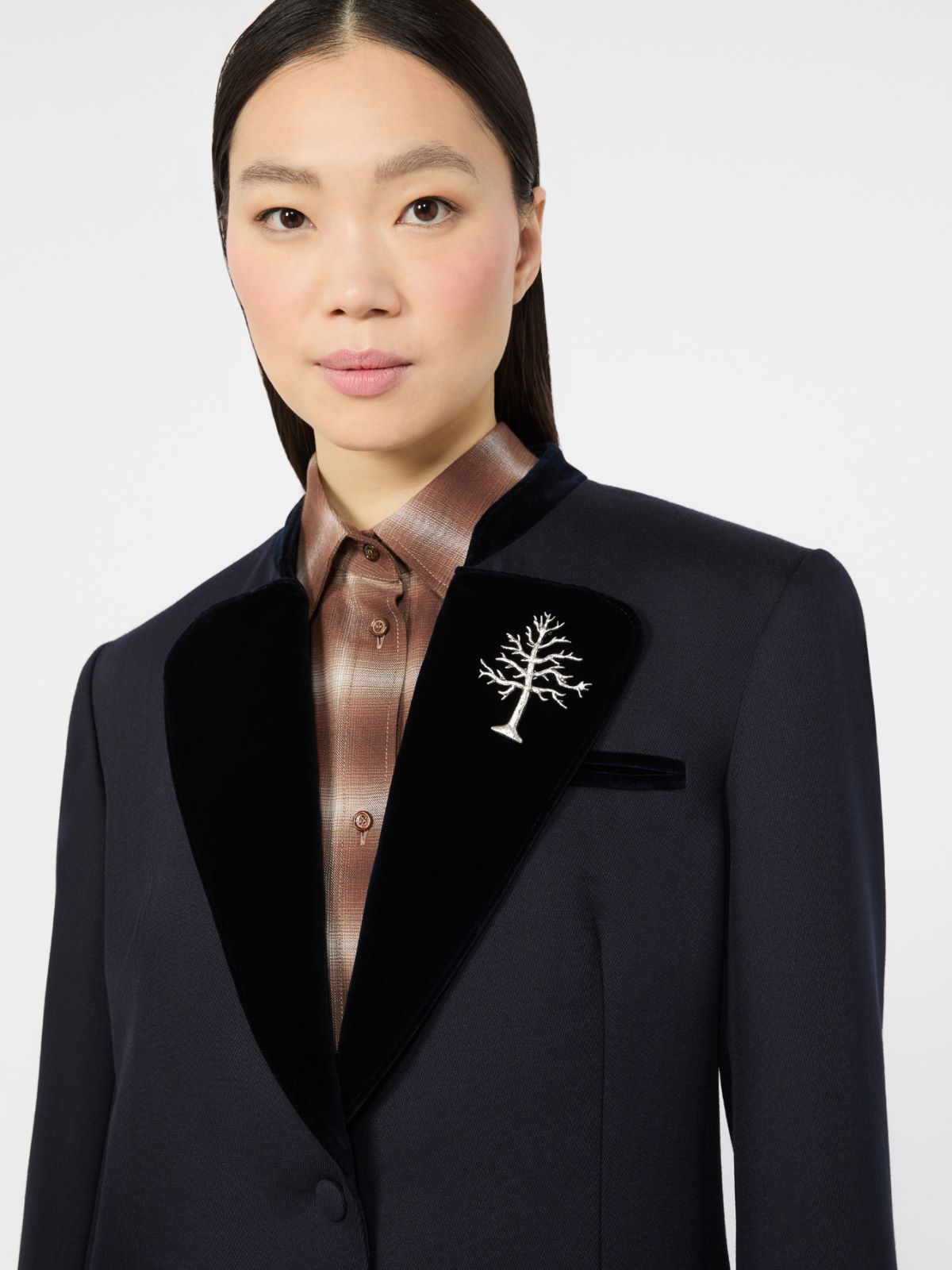 Metal brooch - SILVER - Max Mara - 4