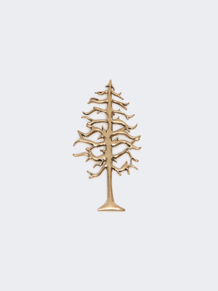 Metal brooch - GOLD