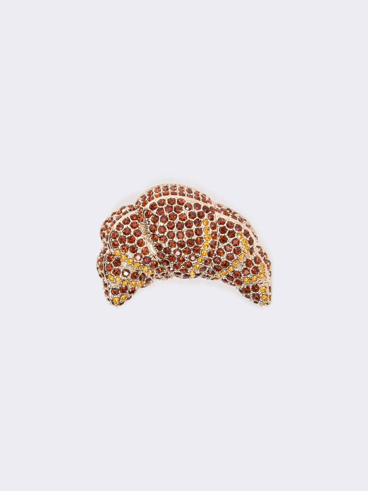 Rhinestone brooch - CORNFLOWER BLUE - Max Mara