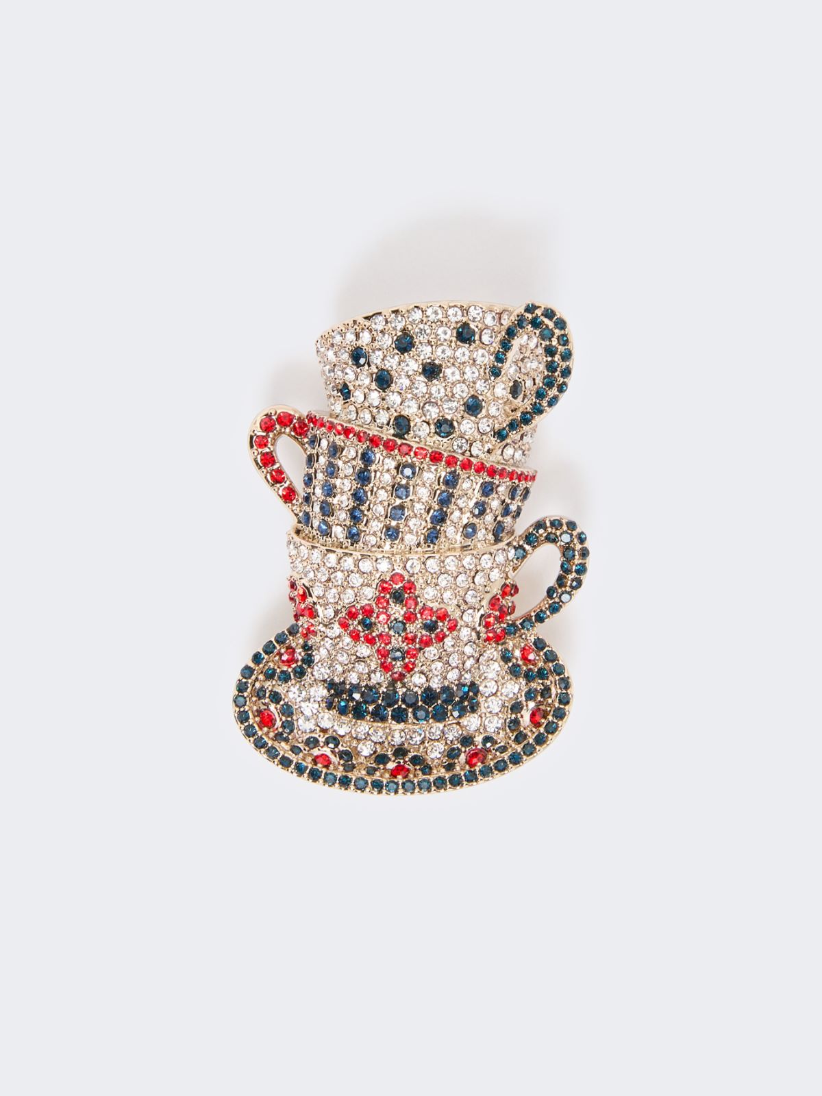 Broche con strass - PLATA - Max Mara