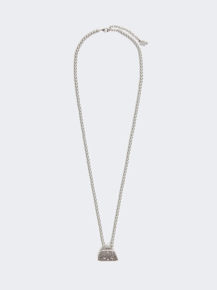 Pasticcino Bag-pendant necklace - BLACK - 1