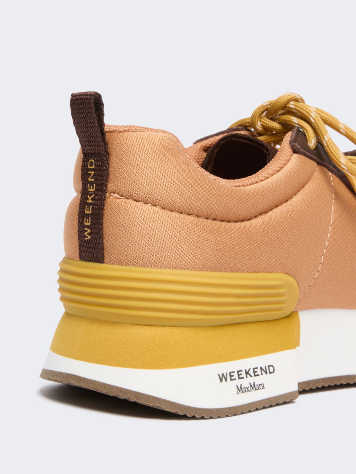 [ザンブラ] テクニカル ファブリック スニーカー - CAMEL - Max Mara - 4