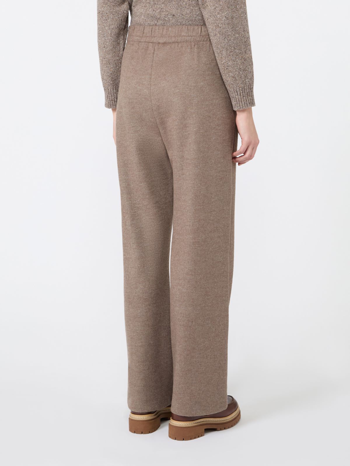 Jersey drap trousers - MARRON GLACE' - Max Mara - 3