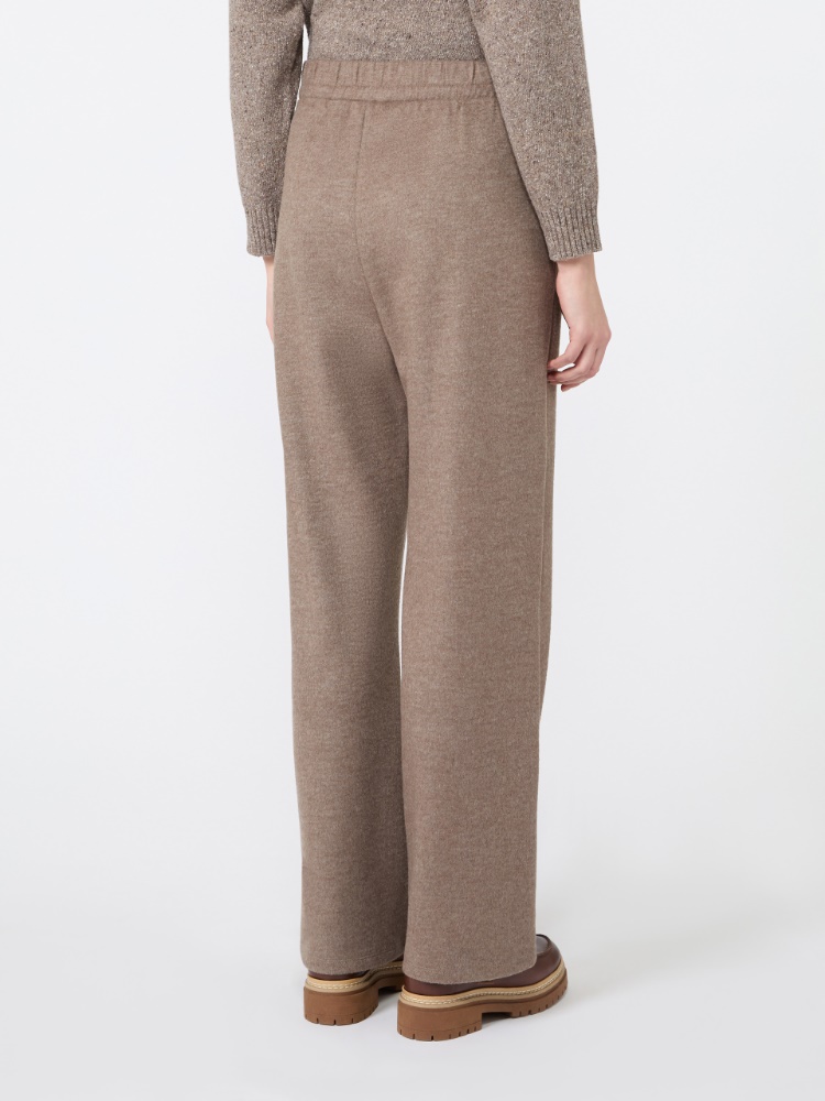Jersey drap trousers - MARRON GLACE' - Max Mara - 3