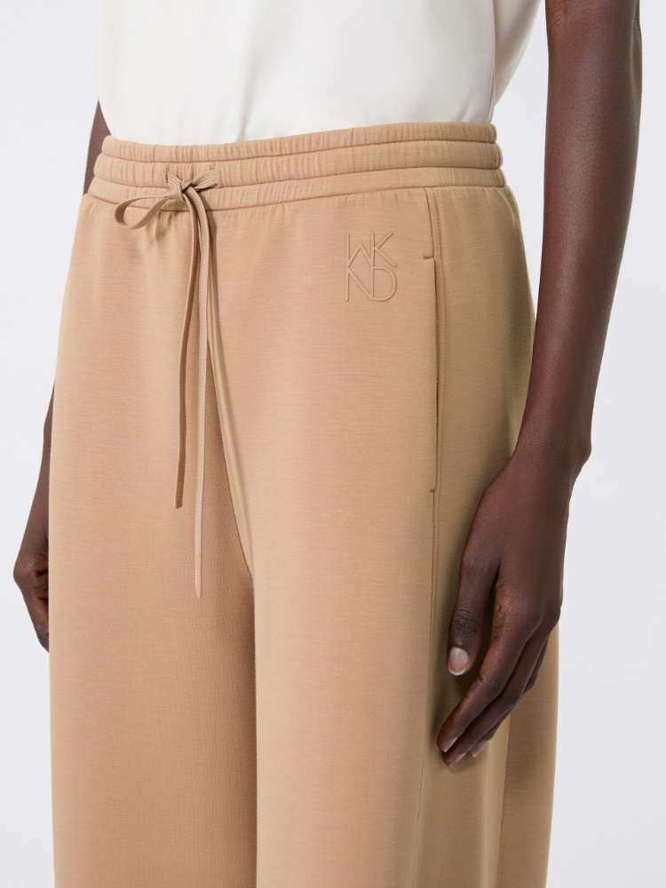 Barrel-Leg-Hose aus Scuba-Jersey - TABACK - Max Mara - 4
