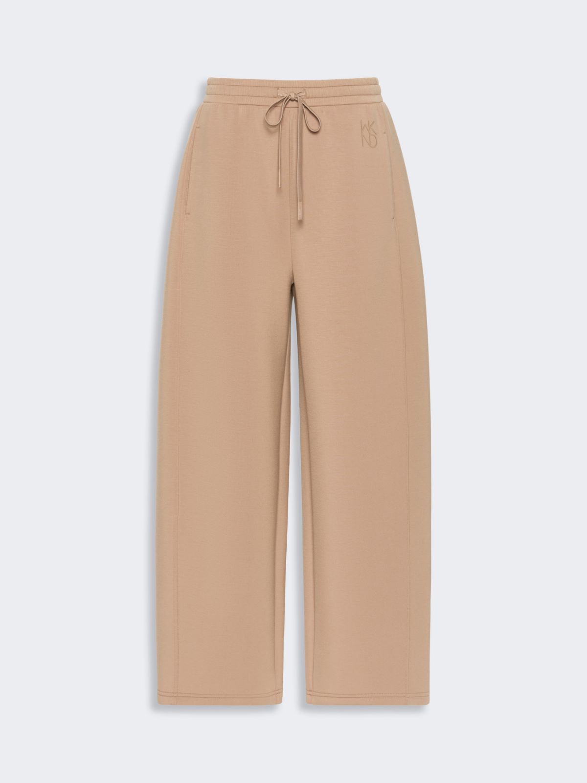 Barrel-Leg-Hose aus Scuba-Jersey - TABACK - Max Mara - 5