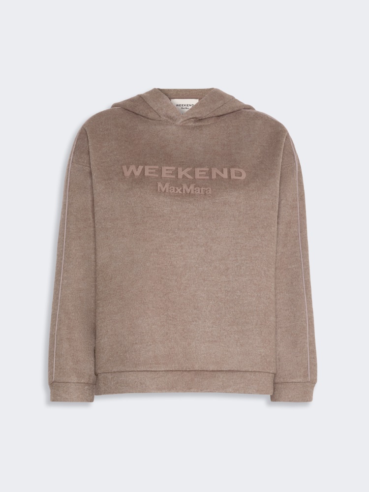 Jersey hooded sweatshirt - MARRON GLACE' - Max Mara - 6