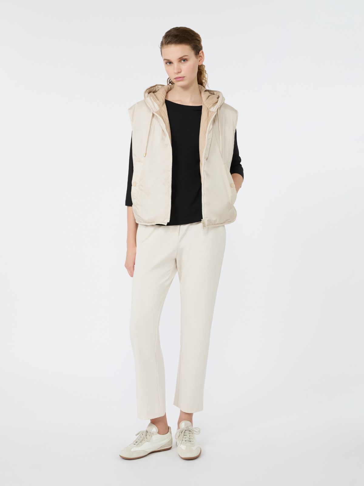 Cotton jersey T-shirt + BLACK - Max Mara