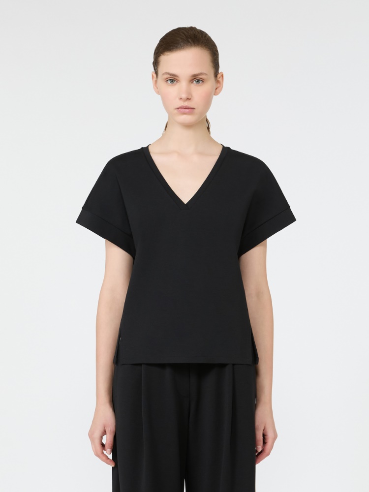 [カリッフォ] ミラノ ジャージー Tシャツ - BLACK - マックスマーラ公式サイト - 2