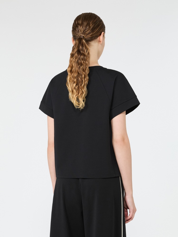 [カリッフォ] ミラノ ジャージー Tシャツ - BLACK - マックスマーラ公式サイト - 3