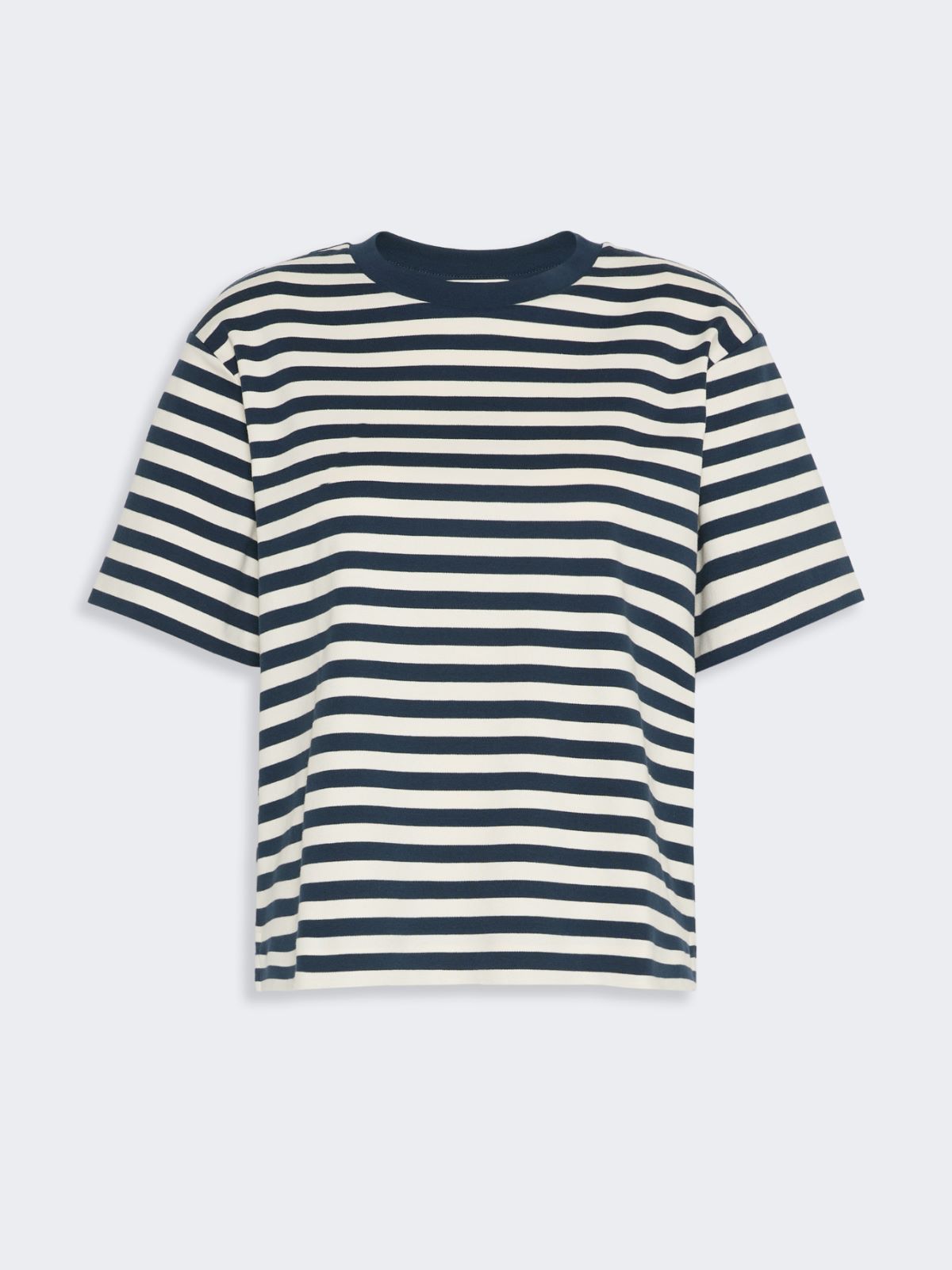 Jersey boxy T-shirt - NAVY - Max Mara - 5