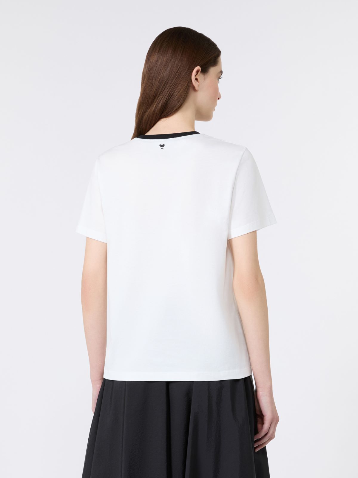 에디손 코튼 티셔츠 - WHITE - Max Mara - 3