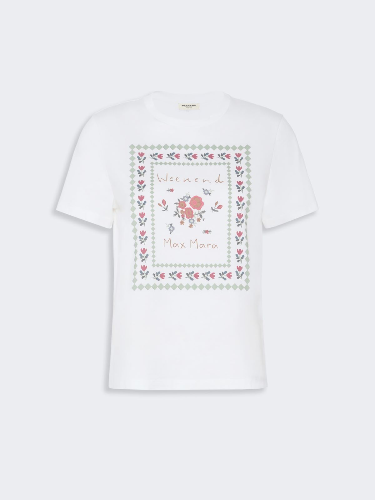 [エディソン] コットン プリント Tシャツ - WHITE - Max Mara - 6