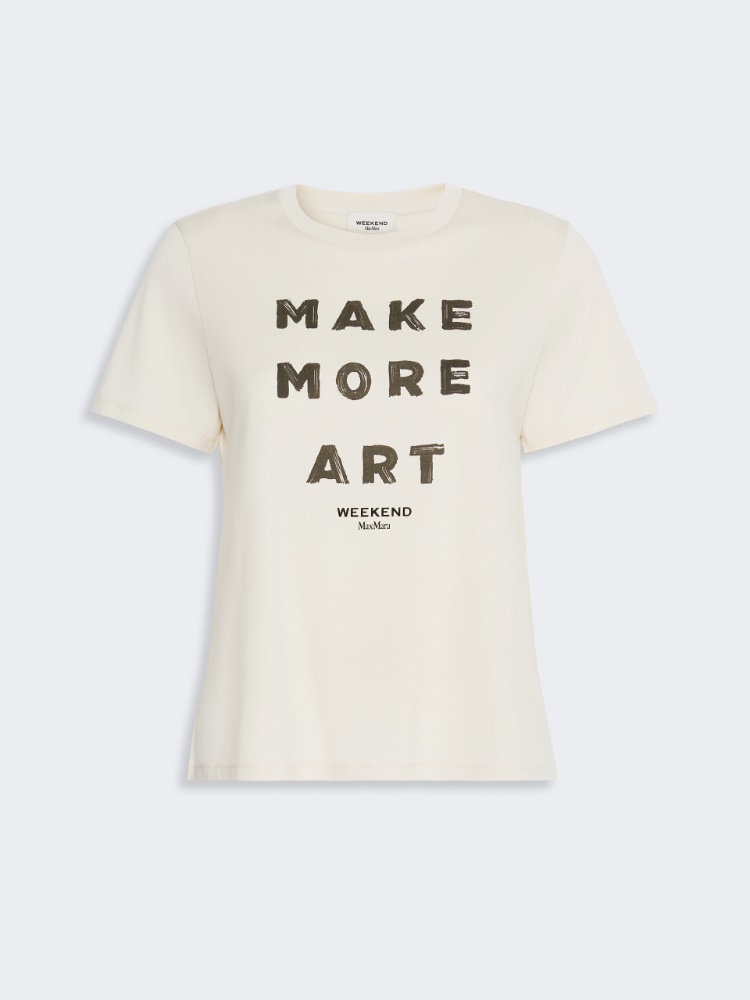 에디손 코튼 티셔츠 - IVORY - Max Mara - 6