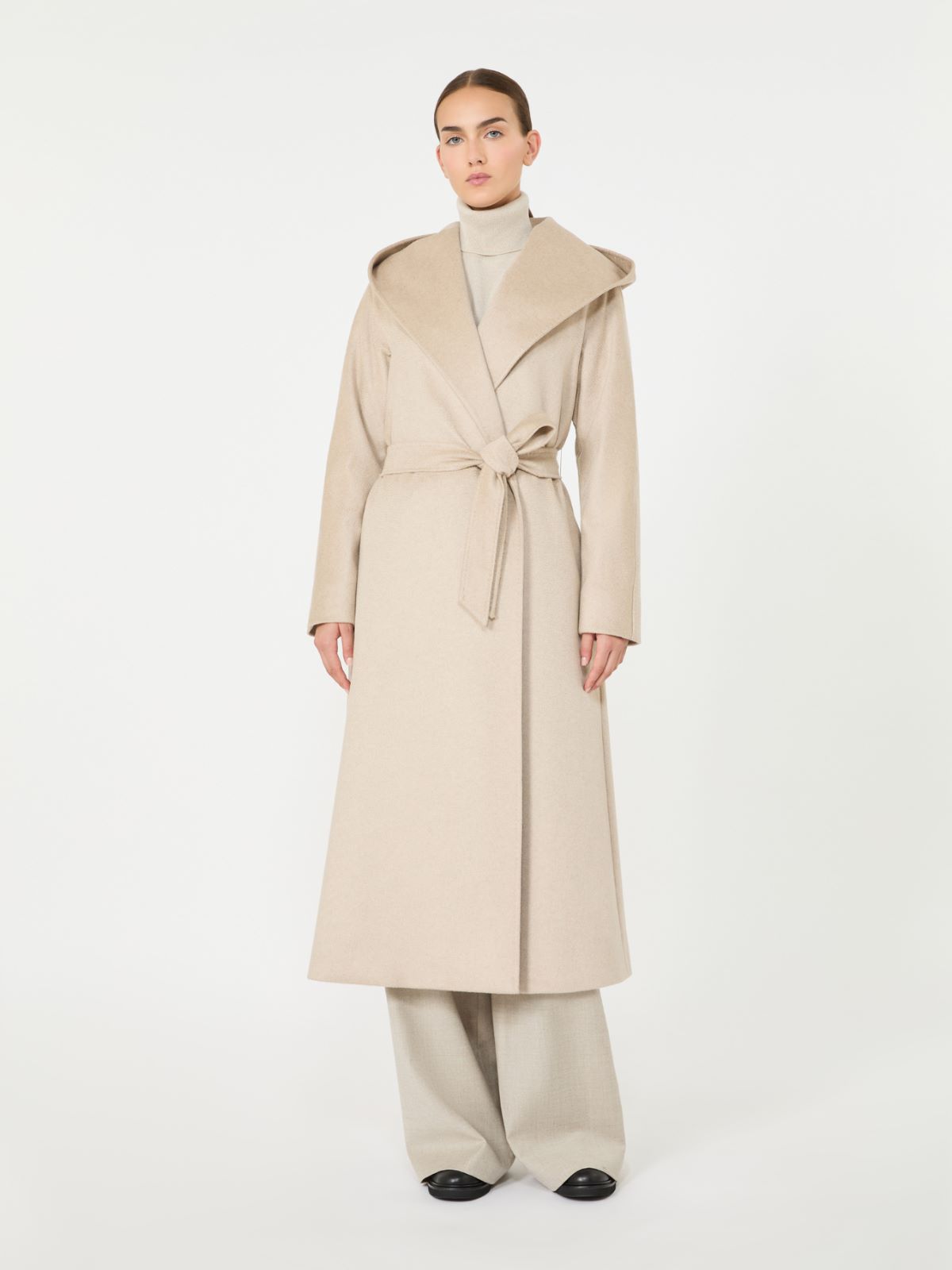 Cashmere robe coat - SAND - Max Mara - 2