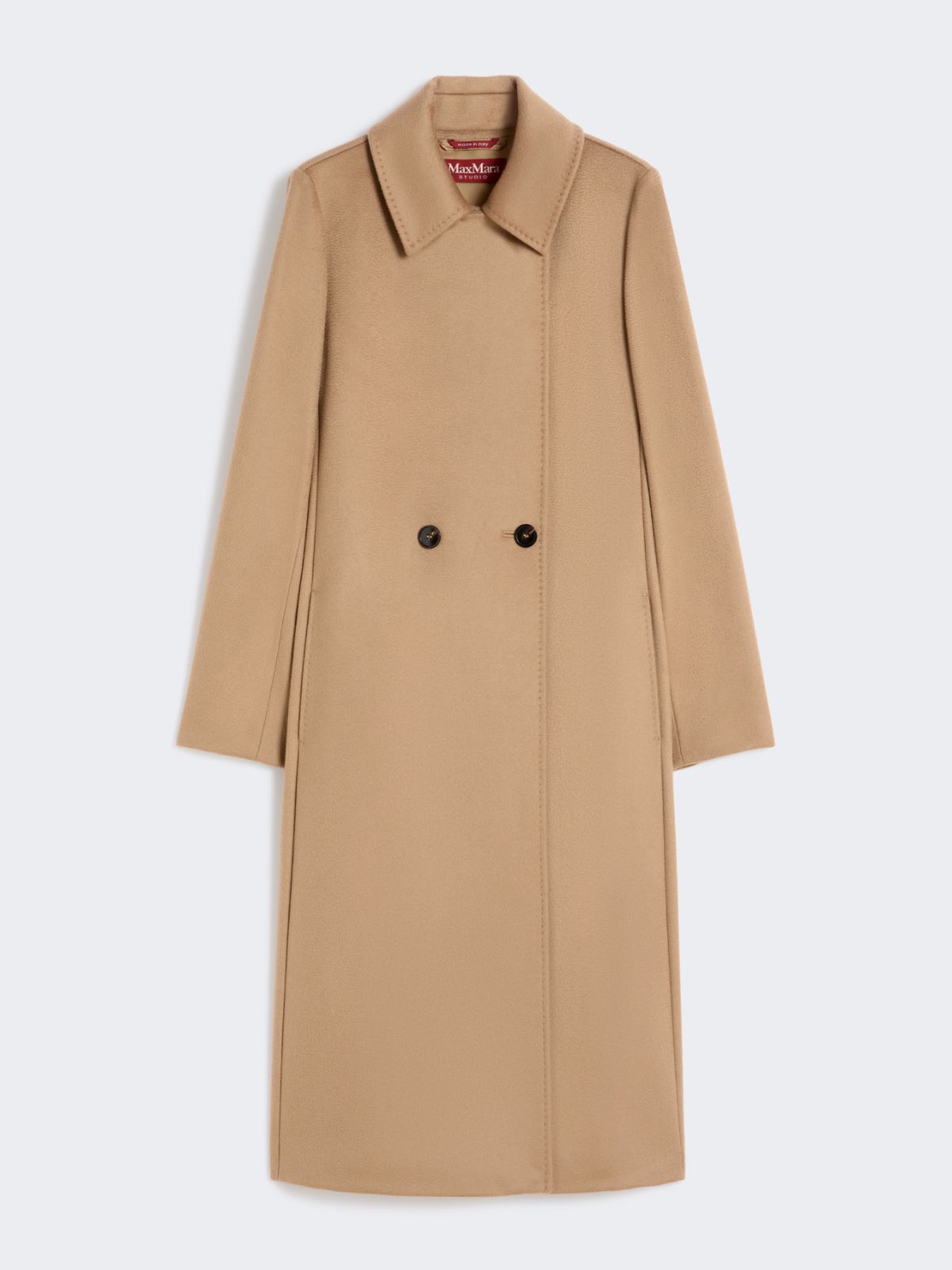 Wool robe coat - CAMEL - 6