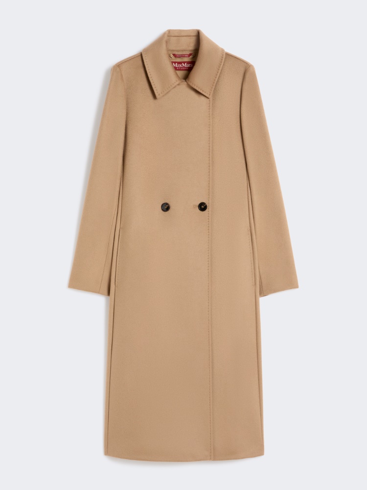 Wool robe coat - CAMEL