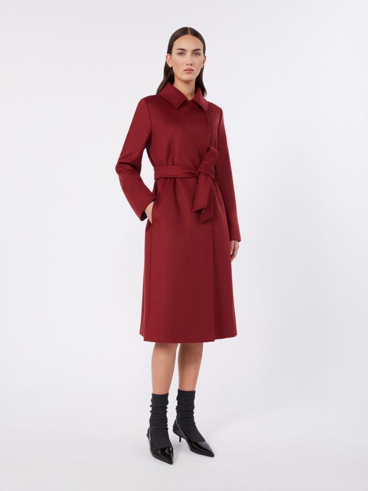 Wool robe coat - RUBY