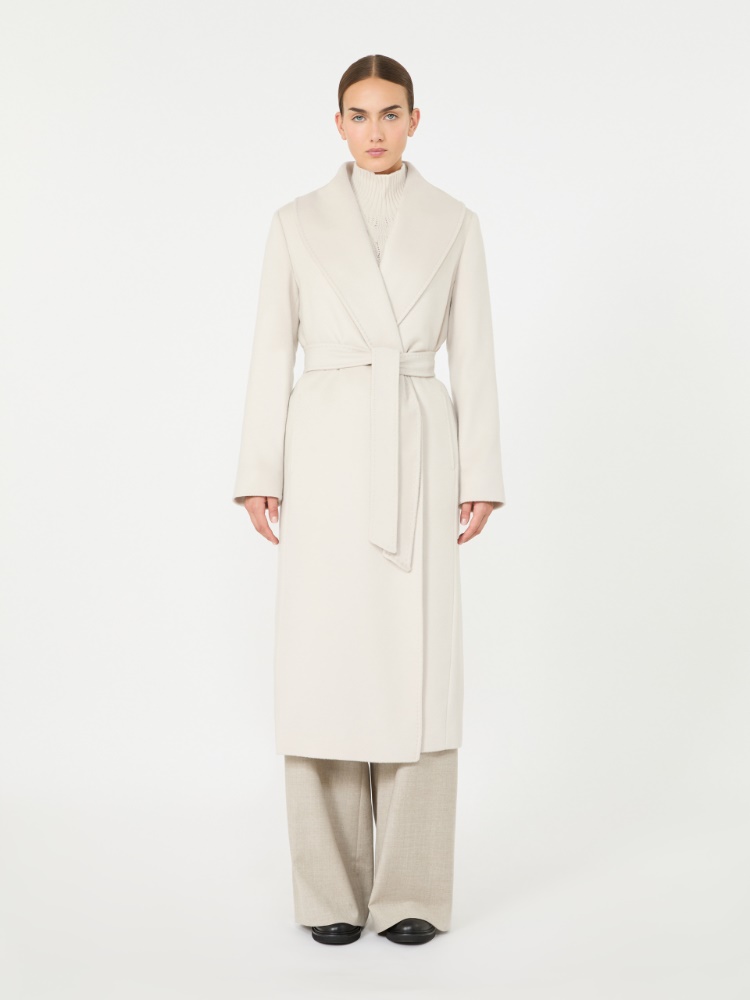 Wool wrap coat - BEIGE - Max Mara - 2