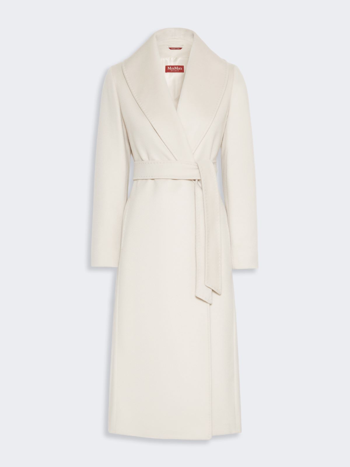 Wool wrap coat - BEIGE - Max Mara - 5