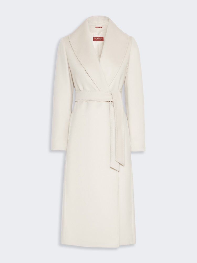Wool wrap coat - BEIGE - Max Mara - 5