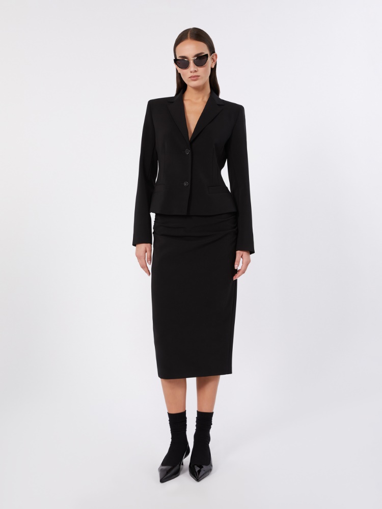 Technical cady jacket - BLACK - 1