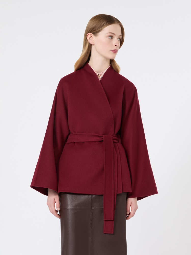 Abrigo tipo cárdigan de lana, seda y cachemira - RUBI - Max Mara - 2