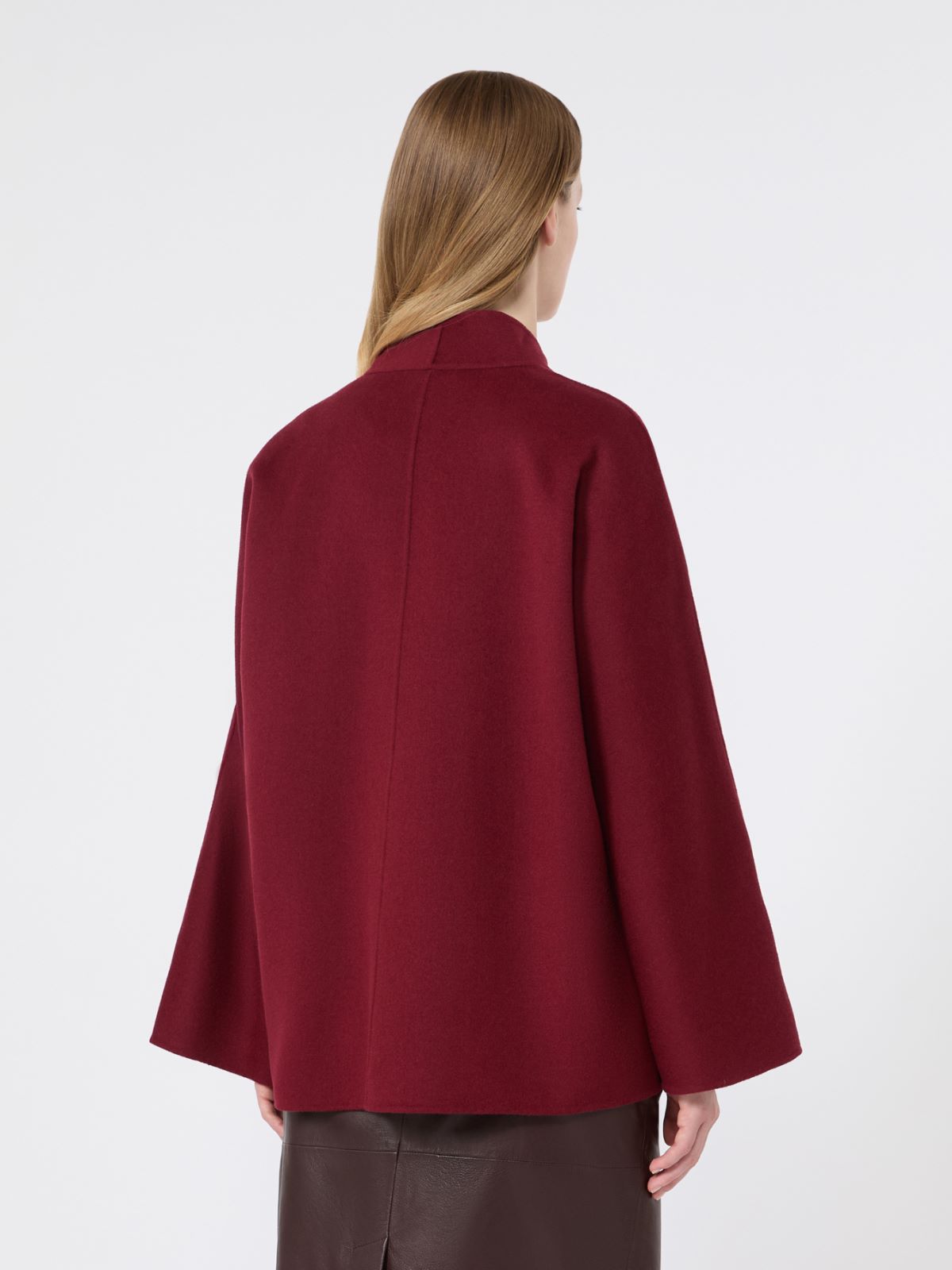 Abrigo tipo cárdigan de lana, seda y cachemira - RUBI - Max Mara - 3