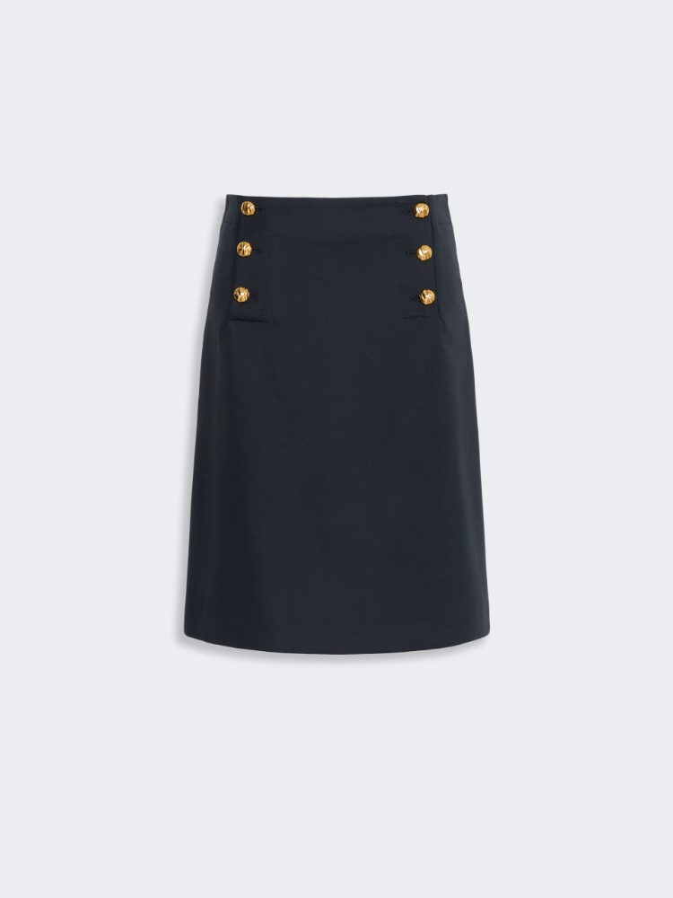 [パロンバ] コットン クレープ スカート - NAVY - マックスマーラ公式サイト - 5