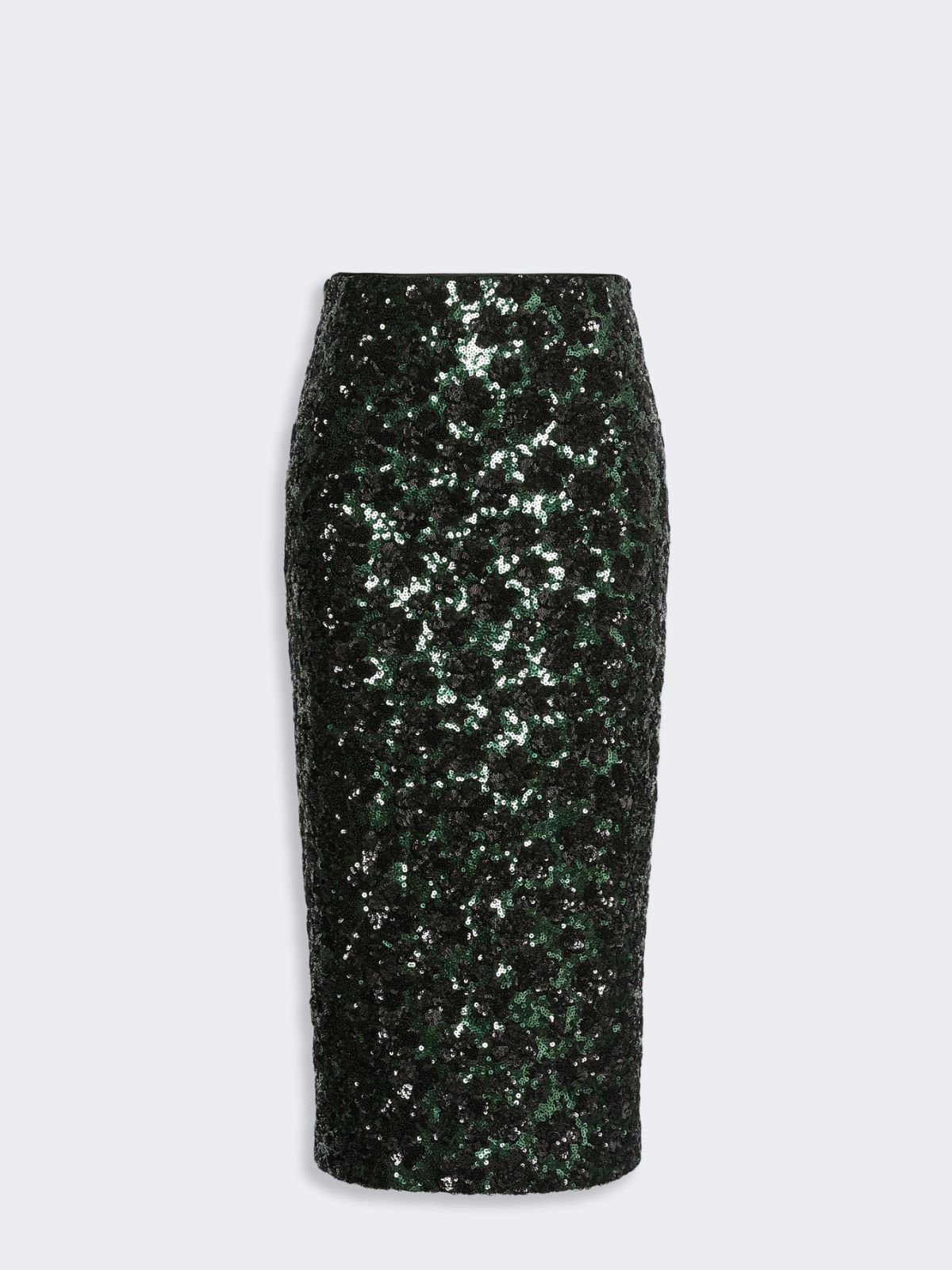 Bleistiftrock aus besticktem Tüll und Pailletten - GRUEN - Max Mara - 5