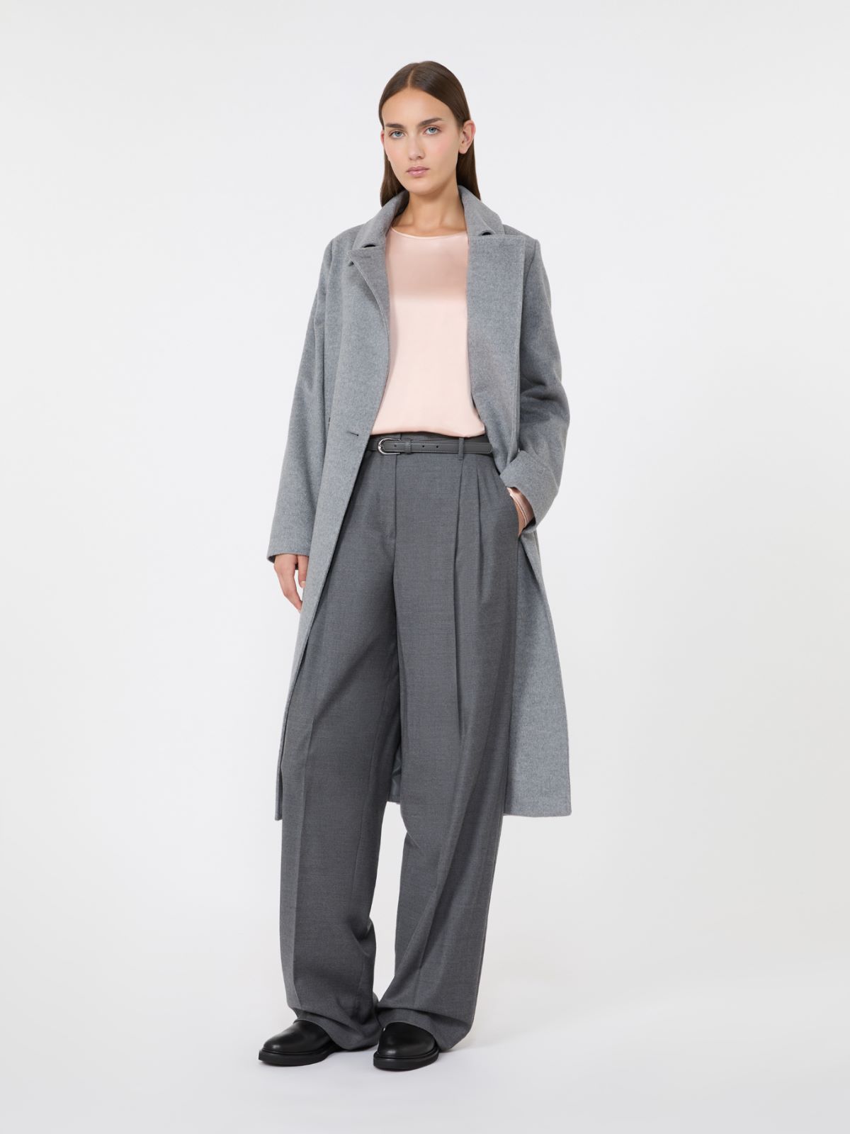 Blusa de raso de seda - ROSA - Max Mara