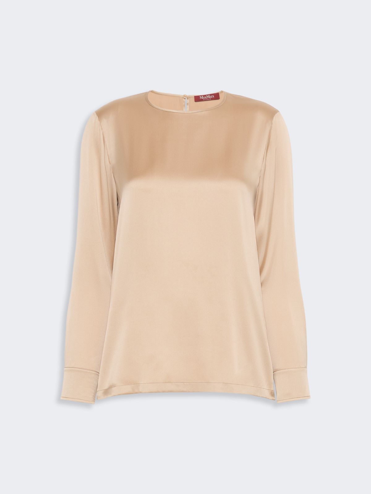 Blusa de raso de seda - CAMEL - Max Mara - 5