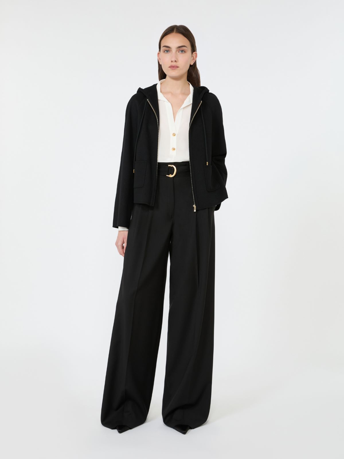 Crepe de chine polo shirt - SILK - Max Mara