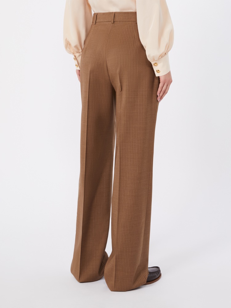 [カンブーサ] ピュア ウール パンツ - CAMEL - 3