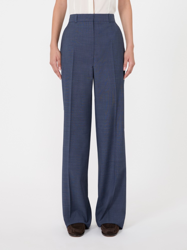 Wool trousers - ULTRAMARINE - Max Mara - 2
