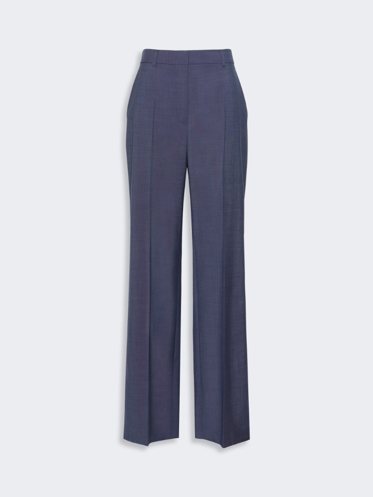 Wool trousers - ULTRAMARINE