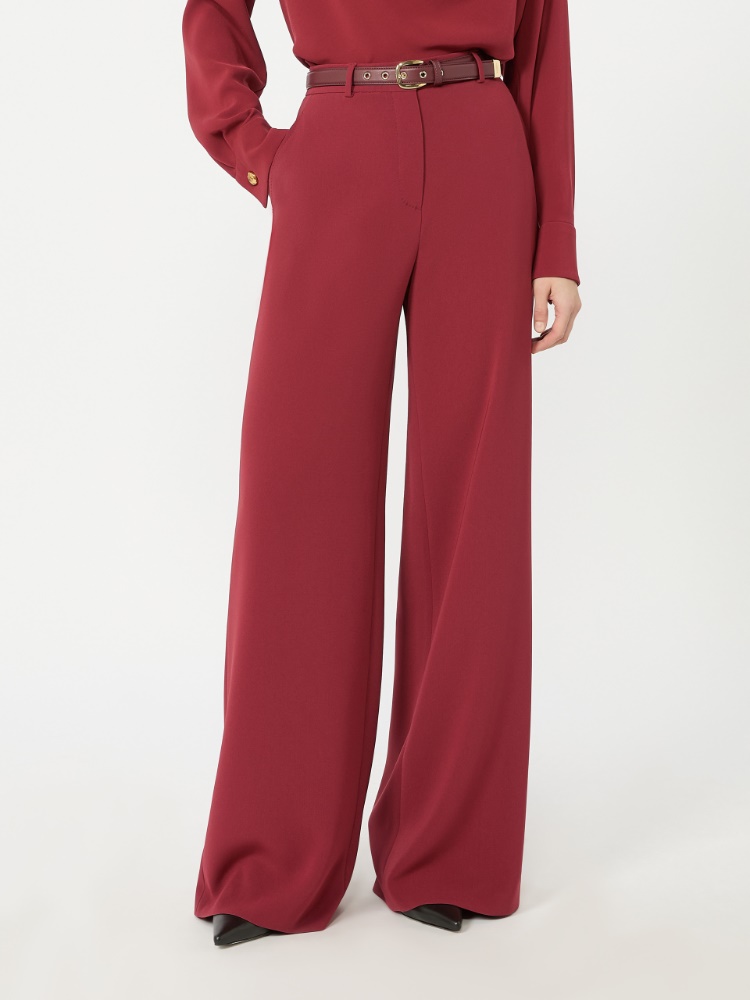 Wide-fit cady trousers - RUBY - 2
